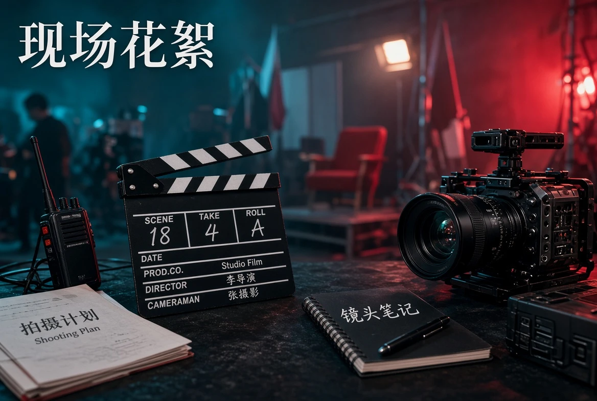 合法公开的活动与制作现场视觉内容